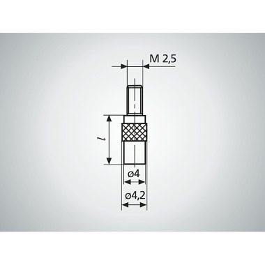 Mahr 903 H plochá vložka 50 mm, zesílená tvrdokovem 4360109