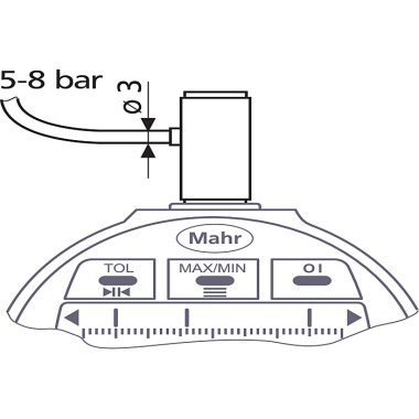 Mahr 2000 p Pneumatické, zvedání 4346011