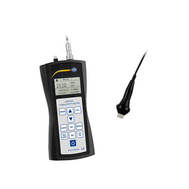 PCE Deutschland PCE-COM 20 conductivity meter | large measuring range up to 112% IACS or 65 MS/m | nFe metals | 60 kHz