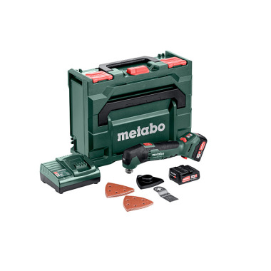 Metabo Akku-Multitool PowerMaxx MT 12 (613089500) metaBOX 145 12V 2x2Ah Li-Power + SC 30