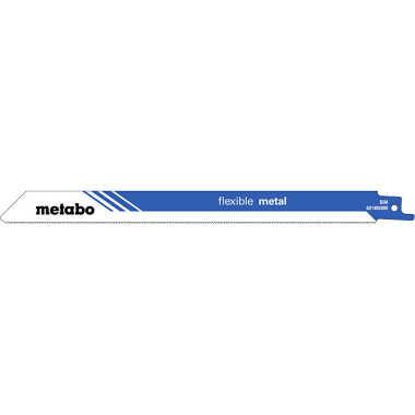 Metabo 25 Säbelsägeblätter flexible metal 225 x 0,9 mm, BiM, 1,4 mm/ 18 TPI (628252000)