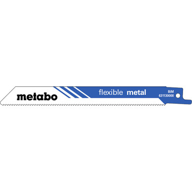 Metabo 2 Säbelsägeblätter flexible metal 150 x 0,9 mm, BiM, 1,8 mm/ 14 TPI (631130000)