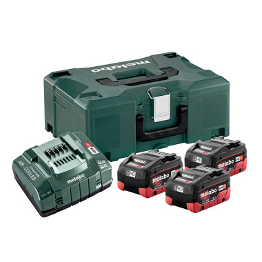 Metabo Basis Set 3 x LiHD 5.5 Ah + metaBOX 145 (685069000)