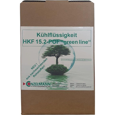 Kühlmittel HKF 15.2-POF green line 10kg Kanister Folienbeutel im Krt. 3362/10x2