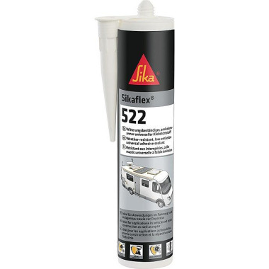 Kleb- u.Dichtstoff Sikaflex®-522 weiß 300ml Kartusche SIKA 634863