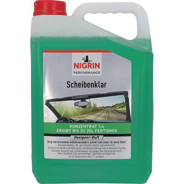 Scheibenreiniger Performance Scheibenklar Konzentrat 5l Kanister NIGRIN 74130