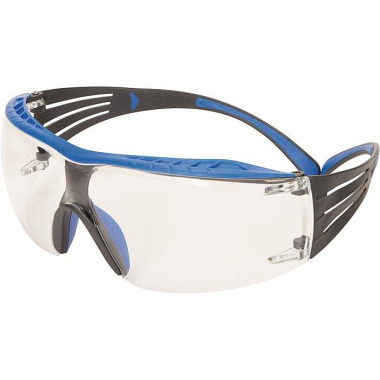 Schutzbrille SecureFit SF401 EN 166 Bügel blau/grau,Scheibe klar PC 3M 7100185269