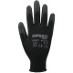 Handschuhe Gr.10 schwarz EN 388 PSA II Nyl.m.PU ASATEX 3702/10