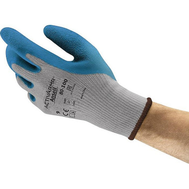 Handschuhe ActivArmr® 80-100 Gr.10 blau/grau EN 388 PSA II 80100100