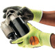 Handschuhe HyFlex® 11-423 Gr.9 grau/hellgelb EN 388,EN 407 PSA III 11423090