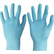 Einw.-Handsch.TouchNTuff® 92-670 Gr.9,5-10 hellblau Nitril 100 St./Box 92670100