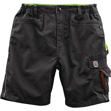 Herren Shorts Gr.50 schwarz/limette 20385-1048-50