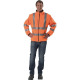 Warnschutz-Softshelljacke Gr.M orange PREVENT 8060O/M