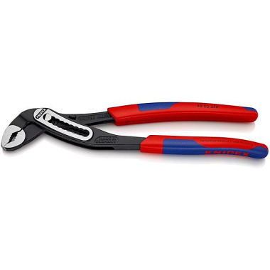 Wasserpumpenzange Alligator® L.250mm Spann-W.46mm pol.Mehrkomp.-Hüllen KNIPEX 88 02 250