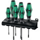 Schraubendrehersatz 367/6 6-tlg.TORX® 2K-Griff Rundkl.WERA 05028062001