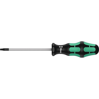 Schraubendreher 367 TORX BO Gr.T 10 BO Klingen-L.80mm 2K-Griff Rundkl.WERA 05138260001