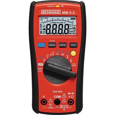 Multimeter MM 6-2 0,000 V -1000 V AC/DC TRUE RMS BENNING 044087