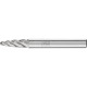 Frässtift RBF D.6mm Kopf-L.18mm Schaft-D.6mm HM Verz.INOX PFERD 21117382