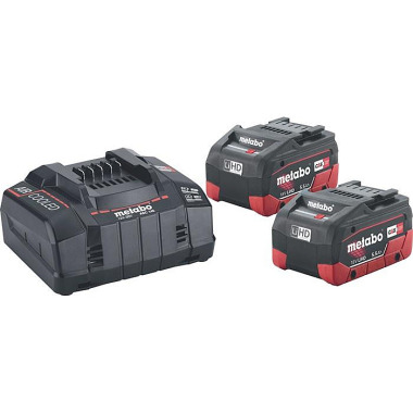 Akku-Set Basic 5,5 LiHD 18 V 2x5,5 (LiHD) Ah Krt.METABO 685122000