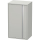 Duravit Halbhochschrank K ETHO 360x500x880mm Anschl ag links basalt matt KT1266L4343