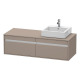 Duravit Waschtischunterba u KETHO 550x1400x426mm Be cken rechts basalt matt KT6697R4343