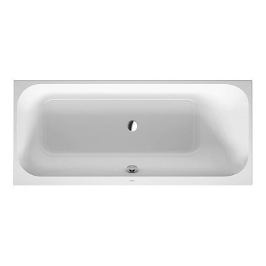 Duravit Rechteck-Badewann e HAPPY D.2 1 Rückenschrä ge rechts 1700x700mm weiß 700311000000000