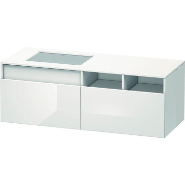 Duravit Waschtischunterba u DURASTYLE 550x1400x500m m Auss li kast/we ma DS6885L5318