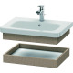 Duravit Ablageboard DURAS TYLE 448x580x84mm leinen DS618007575