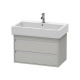 Duravit Waschtischunterba u KETHO 440x750x410mm bet ongrau matt KT663700707