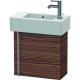 Duravit Waschtischunterba u VERO 211x450x428mm Ans rechts nussbaum dunkel VE6270R2121