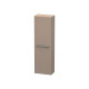 Duravit Halbhochschrank X -LARGE 238x400x1320mm Ans chlag rechts leinen XL1152R7575