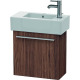 Duravit Waschtischunterba u X-LARGE 228x450x442mm A ns rechts nussbaum dunkel XL6208R2121