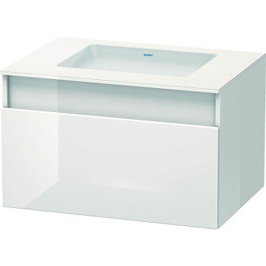 Duravit Waschtischunterba u DURASTYLE 550x800x500mm weis hochglanz/we ma DS688302218