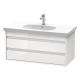 Duravit Waschtischunterba u KETHO 455x1000x480mm we iß hochglanz KT664802222