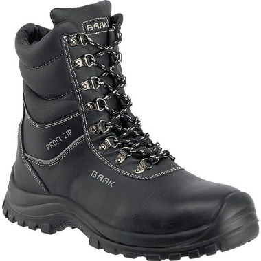 Sicherheitswinterstiefel Magnus-Profi Gr.47 schwarz Leder glatt 8524-47