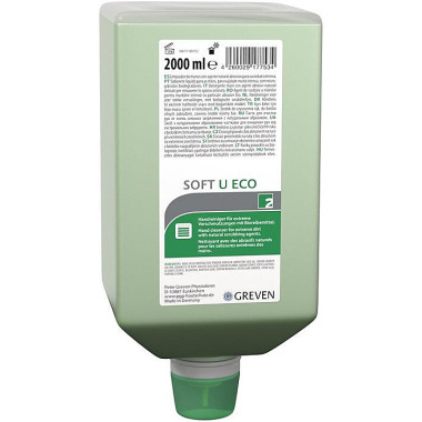 Handreiniger GREVEN® SOFT U ECO 2l lösemittelfrei 2000ml Varioflasche PHYSIODERM 14352002