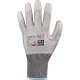 Handschuh SOFT CUT Gr.9 grau EN 420/EN 388 PSA II OPTIFLEX 0818-09