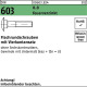 Flachrundschraube DIN 603 Vierkantansatz M10x 25 8 .8 feuerverz. 100 Stück 006038240100025