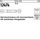 Zylinderschraube ISO 1247 4 Innen-6kt M10x1,25x 40 8.8 100 Stück 124748000101040