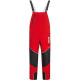 Schnittschutzlatzhose SPEIERLING Gr.48 rot/schwarz/gelb ELYSEE 22773-48