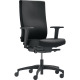 Bürodrehstuhl m.Synchr.-Techn.Sitztiefe 380-440mm schwarz 400-520mm 4876 A246KGS R75WGS 077.033