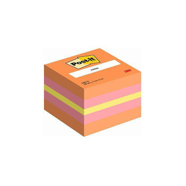 Post-it Haftnotizwürfel M ini 2051-P 51x40x51mm 400 Bl. pink 111205336