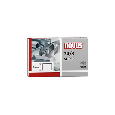 NOVUS Heftklammer 040-003 8 24/8 Super verzinkt 1.0 00 St.Pack. 124120200