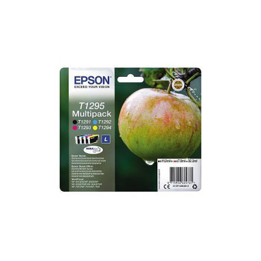 Epson Tintenpatrone C13T1 2954012 T1295 sw/c/m/y 4 St./Pack. 101281099