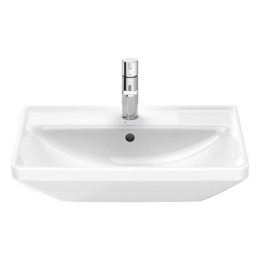 Duravit Waschtisch D-NEO m ÜL m HLB 1 Hahnloch 600 x440mm weiß 2366600000