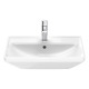 Duravit Waschtisch D-NEO m ÜL m HLB 1 Hahnloch 600 x440mm weiß WG 23666000001