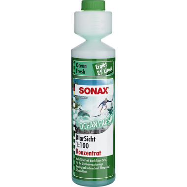 Sonax KlarSicht 1:100 Konzentrat Ocean-Fresh 250 ml 03881410