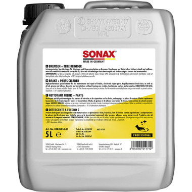 Sonax Bremsen +  TeileReiniger 5 Liter 04835050