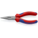 Knipex Snipe Nose Side Cutting Pliers black atramentized 140mm 25 02 140