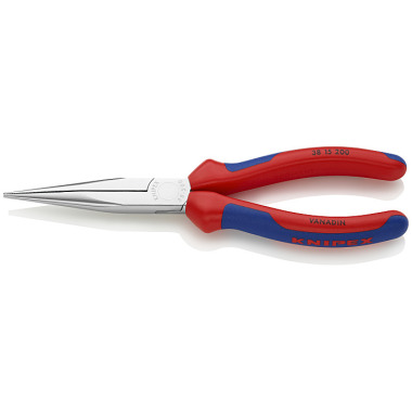 Knipex Mechanics' Pliers chrome plated with multi-component grips 200mm 38 15 200